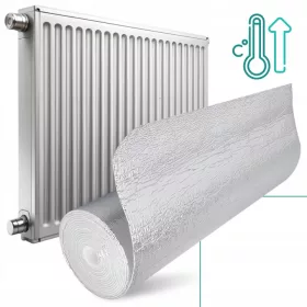   Aluminijasta radiatorska podloga 5 m 3 mm Millto GO | Toplotno odsevna izolacija