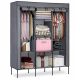 Garderobna omara Massido TEKSTIL 130 x 175 x 45 cm grafit