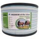 Električni pastirski trak PREMIUM za konje 2 cm/500 m - 160 kg