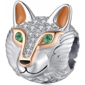 Srebrna priveski Czerwiński -WILK