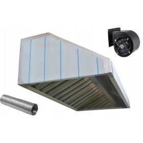 Okap za gostinsko uporabo 150x70x40 + filtri