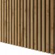 Lamele3D Dekorativna vertikalna letvica 3 cm x 275 cm MDF plošča
