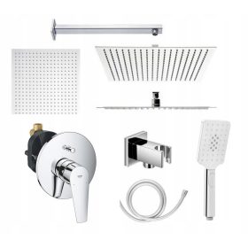 Kromirana podometna armatura za prho Grohe Bauedge