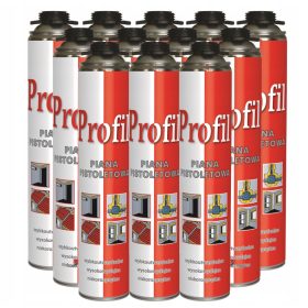 SOUDAL MONTAŽNA PIŠTOLA ZA PROFILNO PENO 12 KOS