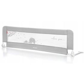 Varovalna ograja za posteljo Moby System, siva