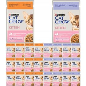 Cat Chow mokra hrana za mladičke puran in jagnjetina 85 kg