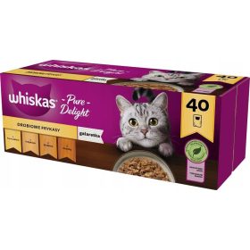 WHISKAS 40x85G PERUTNINA HRANA V ŽELEJU