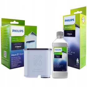   Philips CA6903/10 AquaClean Filter + Decalcifier 0,25 l for Saeco Espresso Machine