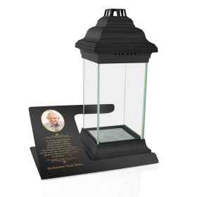 POGEBNA NAGROBNA STOJALO IN VELIKA LAMPIONKA, XXL