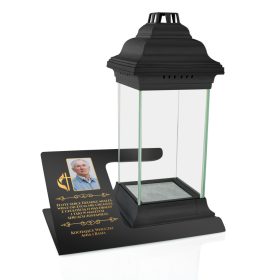 VELIKI GROBNI STOJALNI LAMPION ZA SPOŠTOVANJE POKOJNIKOV