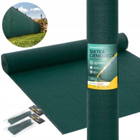 Senčna mreža Linar 95% 1,2x50 m zelena