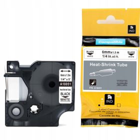 Specmark termoskrčljiva cev za DYMO Rhino 6mm Biała