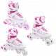 Rolerji Raven Grace 31-35 LED, beli in roza