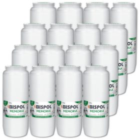 Oljni vložki za sveče Bispol Memoria WO11 17,5 cm 16 kos.