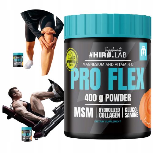 Pro Flex od Hiro.Lab: Vrhunski dodatek za podporo sklepov in kosti - 400g