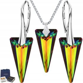 Srebrni poročni komplet z biseri