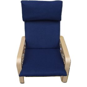 Blazina za fotelj IKEA Pello Poang 8 cm MODRA