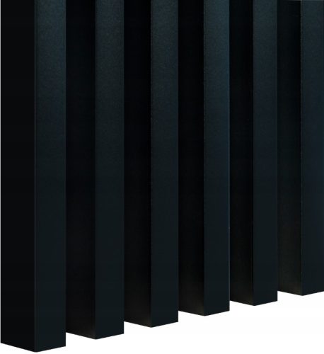 Lamelne plošče Golddoor Premium Črna 29x40 cm - Komplet 12 kosov
