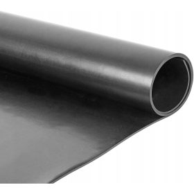 Gumijasta podloga za vsestransko uporabo 2mm x 1200mm črna