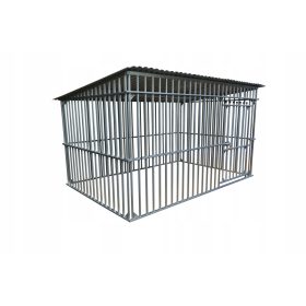 Kovinska ograja za velikega psa, 200 x 300 x 171 cm