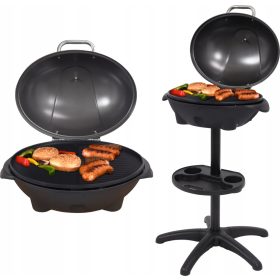  Panini električni žar Lund 67420 črn 2400 W