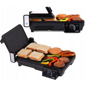 Električni žar Lund 67455 črn 2000 W