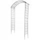 Kovinska vrtna pergola za rože Kadax lok 275 cm
