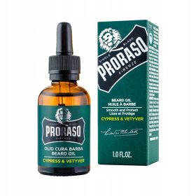  PRORASO Cypress & Vetyver olje za brado 30 ml