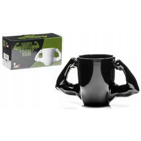 Skodelica Strongman Athlete Črna 260 ml