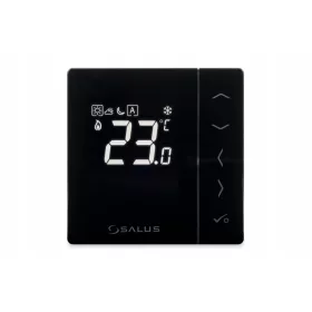  Salus žični digitalni regulator temperature črn (VS35B)