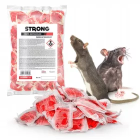    MOČNA bromadiolonska pasta 1 kg – vaba za podgane in miši 0,005 %