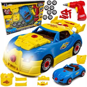 Avtomobil Bugatti za demontažo in sestavljanje