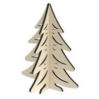 Božični okraski na mizi